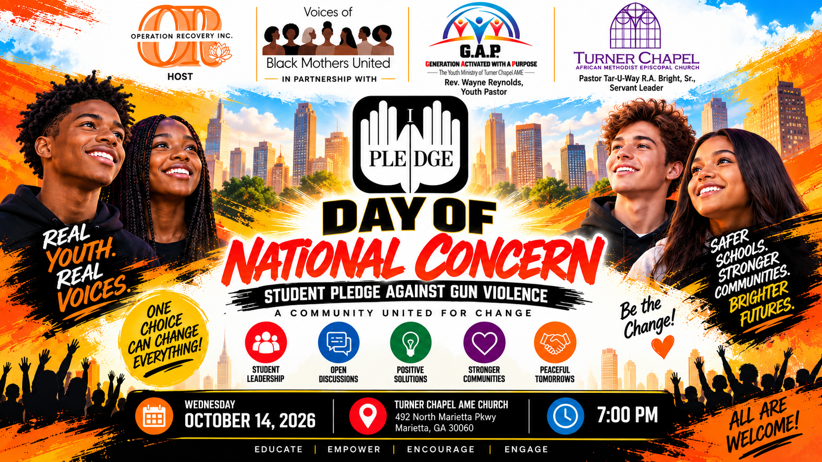 I Pledge Day of National Concern